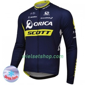 Wielershirt 2017 Orica-Scott N001 Winter Thermal Fleece